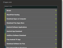 Tablet Screenshot of 21apps.com